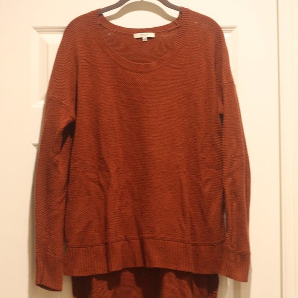 Rust Orange Sweater - Picture 3 of 3